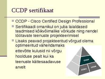 Cisco sertifikaadid #7