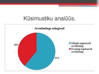 Kunda Ühisgümnaasiumi õpilaste teadlikkus-arvutimängude mõjust #8