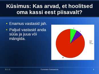 Kasside eest hoolitsemine #8
