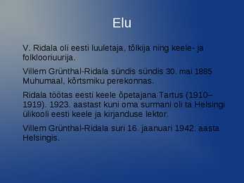 Villem Grünthal-Ridala #2