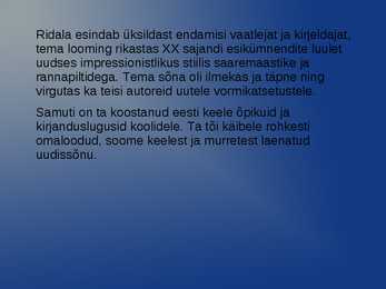 Villem Grünthal-Ridala #5