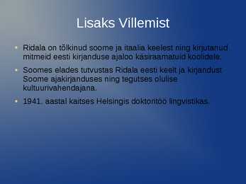 Villem Grünthal-Ridala #6