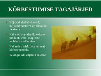 Erosioon ja kõrbestumine #10