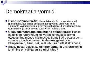 Ühiskonnaopetuse eksamiks kordamine #12
