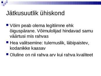 Ühiskonnaopetuse eksamiks kordamine #16