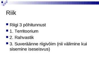 Ühiskonnaopetuse eksamiks kordamine #19