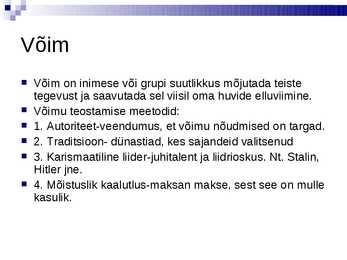 Ühiskonnaopetuse eksamiks kordamine #23