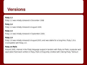 Ruby #8