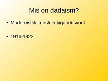 Dadaism #2