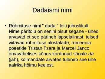 Dadaism #4