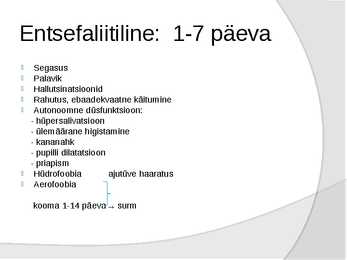 Marutõbi #7