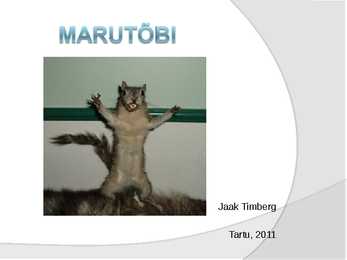 Marutõbi