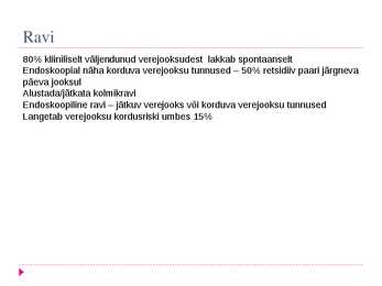 Peptilise haavandi tüsistused #12