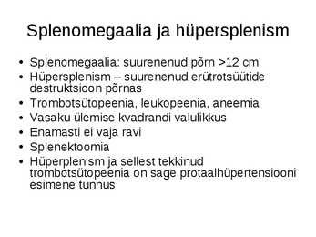 Portaalhupertensioon #6