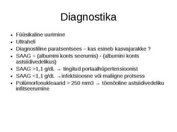 Portaalhupertensioon #10