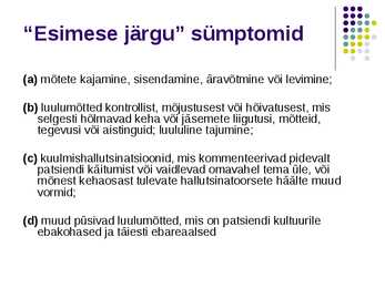 Skisofreenia diagnostika #4