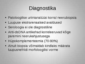 Süsteemne erütematoosne luupus #7