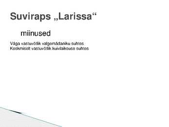 Suvirapsi kasvatamine #4