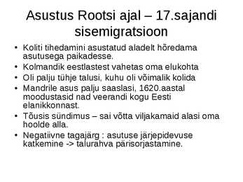 Rahvastik Rootsi ajal #4
