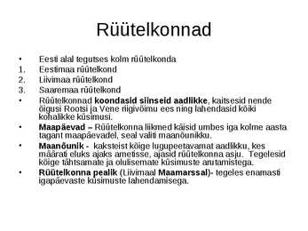 Eesti ala valitsemine Rootsi ajal #4