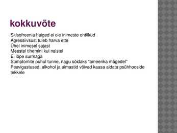 SKISOFREENIA #10