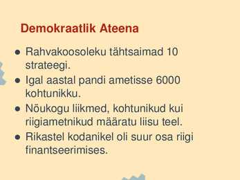 Kreeka riik ja ühiskond #11