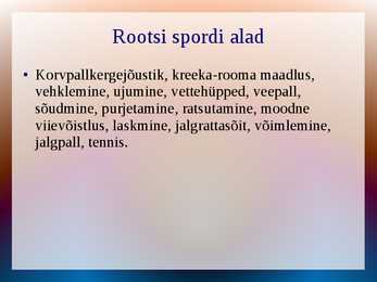 Rootsi #3