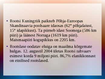 Rootsi #5