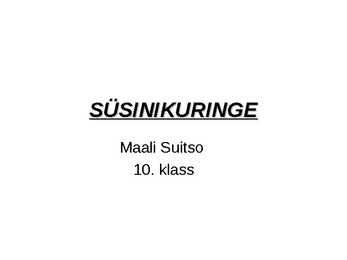 S�SINIKURINGE