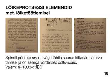 METALLIDE LÕIKETÖÖTLEMISE TEHNOLOOGIA ABC #32