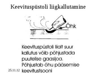 Keevituse õmbluse teostamise tehnoloogia #4