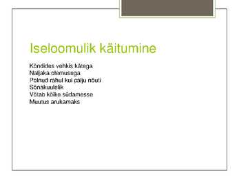 Tõde ja õigus-Jussi elu #4
