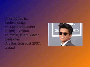 Bruno Mars #3