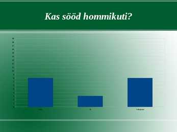 Toitumine #5