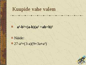 KORRUTAMISE-ABIVALEMID #6