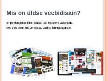 VEEBIDISAIN #2