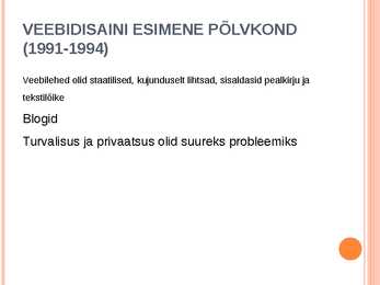 VEEBIDISAIN #3