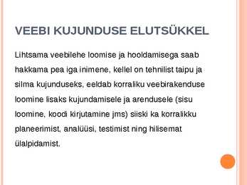 VEEBIDISAIN #23