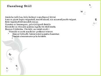 Kahe salongi võrdlus #13