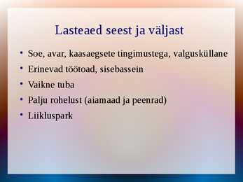 Lasteaed Unistused #3
