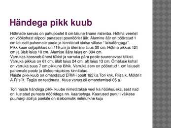 TORI RAHVARÕIVAD #15