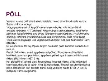 TORI RAHVARÕIVAD #24