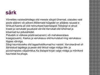 TORI RAHVARÕIVAD #40
