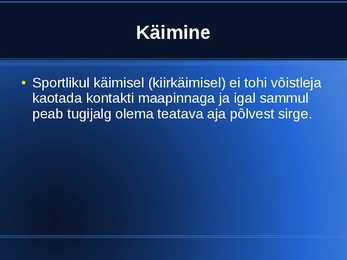 Kergejõustiku Võistlusmäärused #15