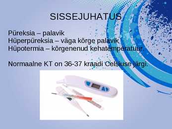 KEHATEMPERATUUTI KONTROLLIMINE #2