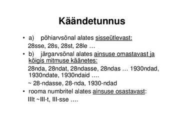 Eesti keele väljendusõpetus #22