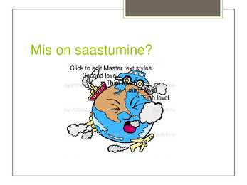 Saastumine-põhjused ja tagajärjed #2