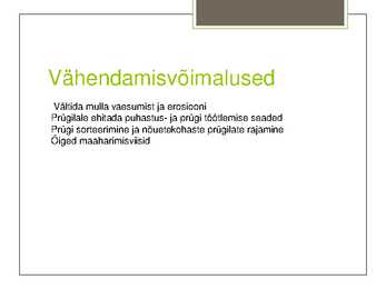 Saastumine-põhjused ja tagajärjed #15