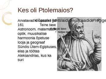 Ptolemaios ja tema kaardid esitlus #2