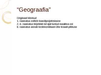Ptolemaios ja tema kaardid esitlus #5